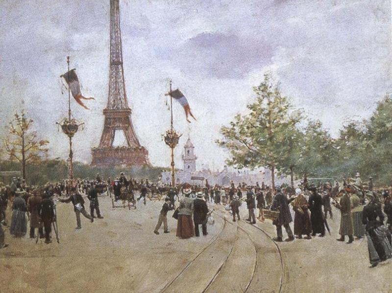 cesar franck entrabce to the exposition universelle by jean beraud china oil painting image